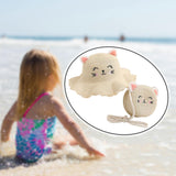 Maxbell Straw Hat and Small Bag Set Sun Hat for Outdoor Activities Vocations Holiday Beige