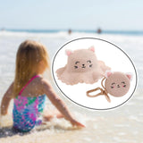 Maxbell Straw Hat and Small Bag Set Sun Hat for Outdoor Activities Vocations Holiday Pink