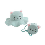Maxbell Straw Hat and Small Bag Set Cute Sun Hat for Short Trips Vocations Festivals