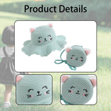 Maxbell Straw Hat and Small Bag Set Cute Sun Hat for Short Trips Vocations Festivals