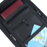 Maxbell Passport Holder Wallet Lanyard with RFID Sleeves Around Neck with Long Strap