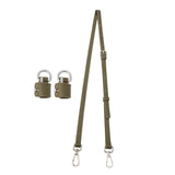 Maxbell Purse Strap PU Leather Bag Strap for Shoulder Handbags Cross Body Bag Clutch Width 1.4cm Green Silver Buckle