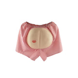 Maxbell Humorous Halloween Props Prank Costume Accessory Mens Funny Fake Butt Shorts