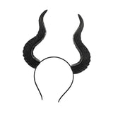 Maxbell Hair Hoop Cosplay Costume Evil Headpiece Kids Halloween Devil Horns Headband