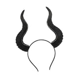 Maxbell Hair Hoop Cosplay Costume Evil Headpiece Kids Halloween Devil Horns Headband