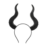 Maxbell Hair Hoop Cosplay Costume Evil Headpiece Kids Halloween Devil Horns Headband