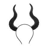 Maxbell Hair Hoop Cosplay Costume Evil Headpiece Kids Halloween Devil Horns Headband