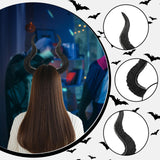 Maxbell Hair Hoop Cosplay Costume Evil Headpiece Kids Halloween Devil Horns Headband