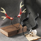 Maxbell Hair Hoop Cosplay Costume Evil Headpiece Kids Halloween Devil Horns Headband