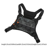 Maxbell Chest Bag for Men with Extra Storage Running Vest for Travel Sports Workouts green