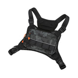 Maxbell Chest Bag for Men with Extra Storage Running Vest for Travel Sports Workouts green