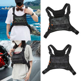 Maxbell Chest Bag for Men with Extra Storage Running Vest for Travel Sports Workouts green