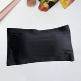 Maxbell Women Strapless Tube Top Soft Summer Invisible Bra for Sports Swimsuit Women Black