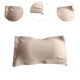 Maxbell Women Strapless Tube Top Soft Summer Invisible Bra for Sports Swimsuit Women Skin Color