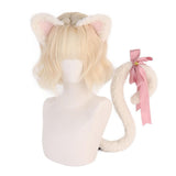 Maxbell Cat Tail and Ears Costume Set Funny for Party Supplies Role Playing Dress up