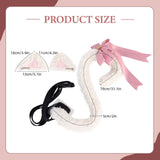 Maxbell Cat Tail and Ears Costume Set Funny for Party Supplies Role Playing Dress up