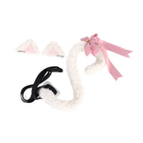 Maxbell Cat Tail and Ears Costume Set Funny for Party Supplies Role Playing Dress up