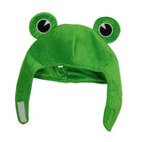 Maxbell Cute Plush Frog Hat Cute Winter Ear Protective for Adults Festival Halloween
