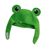Maxbell Cute Plush Frog Hat Cute Winter Ear Protective for Adults Festival Halloween