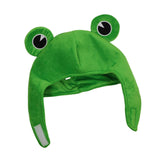 Maxbell Cute Plush Frog Hat Cute Winter Ear Protective for Adults Festival Halloween