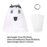 Maxbell Women Dress Halloween Ghosts Costume for Fancy Dress Role Playing Photo Prop M