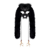 Maxbell Animal Fox Wolf Mask Party Props Halloween for Masquerade Christmas Carnival