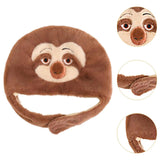 Maxbell Animal Hat Ski Hood Sloth Cap for Cold Weather Halloween Animal Themed Party