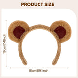 Maxbell Bear Ears Headband Head Band Hairband for Dress up Party Favors Cosplay Prop