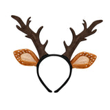 Maxbell Deer Antlers Headband Headdress for Stage Performance Theme Parties Carnival