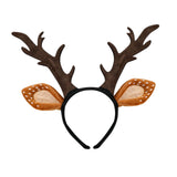 Maxbell Deer Antlers Headband Headdress for Stage Performance Theme Parties Carnival