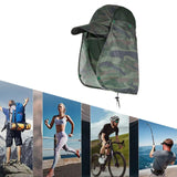 Maxbell Sun Cap for Men Women Detachable Neck Flap and Face Cover for Outdoor Sports Style B