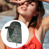 Maxbell Sun Cap for Men Women Detachable Neck Flap and Face Cover for Outdoor Sports Style B