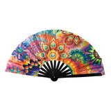 Maxbell Foldable Hand Fan Novelty Kung Fu Fan for Wedding Stage Performance Birthday Flower