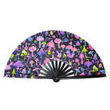 Maxbell Foldable Hand Fan Novelty Kung Fu Fan for Wedding Stage Performance Birthday Jellyfish
