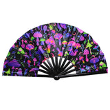 Maxbell Foldable Hand Fan Novelty Kung Fu Fan for Wedding Stage Performance Birthday Jellyfish