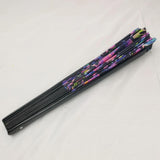 Maxbell Foldable Hand Fan Novelty Kung Fu Fan for Wedding Stage Performance Birthday Jellyfish