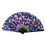 Maxbell Foldable Hand Fan Novelty Kung Fu Fan for Wedding Stage Performance Birthday Jellyfish