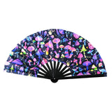 Maxbell Foldable Hand Fan Novelty Kung Fu Fan for Wedding Stage Performance Birthday Jellyfish