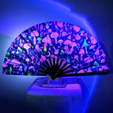 Maxbell Foldable Hand Fan Novelty Kung Fu Fan for Wedding Stage Performance Birthday Jellyfish