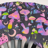 Maxbell Foldable Hand Fan Novelty Kung Fu Fan for Wedding Stage Performance Birthday Jellyfish