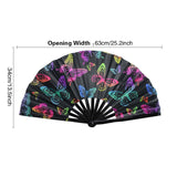 Maxbell Foldable Hand Fan Novelty Kung Fu Fan for Wedding Stage Performance Birthday Butterfly