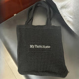 Maxbell Womens Beach Tote Bag Elegant Summer Underarm Bag for Outdoor Commuting Work Black