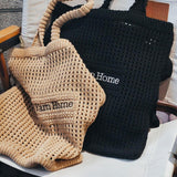 Maxbell Womens Beach Tote Bag Elegant Summer Underarm Bag for Outdoor Commuting Work Black