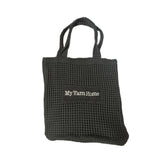 Maxbell Womens Beach Tote Bag Elegant Summer Underarm Bag for Outdoor Commuting Work Black