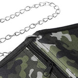 Maxbell Trifold Outdoor Sports Wallet Card Holder with Zipper for Children Men Teens Green