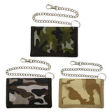 Maxbell Trifold Outdoor Sports Wallet Card Holder with Zipper for Children Men Teens Green