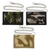 Maxbell Trifold Outdoor Sports Wallet Card Holder with Zipper for Children Men Teens Green