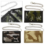 Maxbell Trifold Outdoor Sports Wallet Card Holder with Zipper for Children Men Teens Green