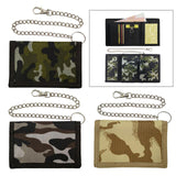 Maxbell Trifold Outdoor Sports Wallet Card Holder with Zipper for Children Men Teens Green