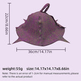 Maxbell Halloween Witch Hat Witch Cosplay Accessory for Festival Masquerade Dress up